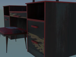dressing table 3D Model