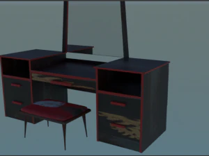 dressing table 3D Model