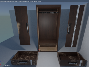 dresser 3Dモデル