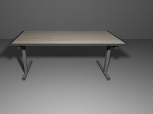 table low-poly 3D Model