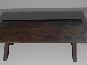 table of wood 3D Model