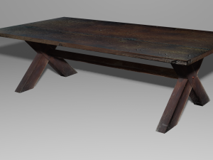 table of wood 3D Model