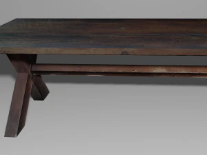 table of wood 3D Model