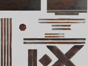 table of wood 3D Model