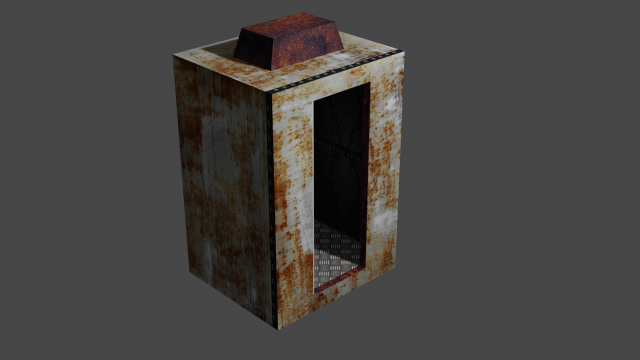 freight elevator Modelo 3D .c4d .max .obj .3ds .fbx .stl .blend 