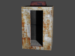 freight elevator Modelo 3D