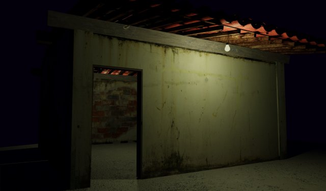 house typical low class Modello 3D .c4d .max .obj .3ds .fbx .stl .blend 