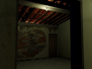 house typical low class Modello 3D