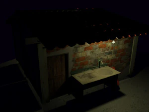 house typical low class 3D Model