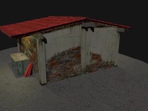 house typical low class 3D Model