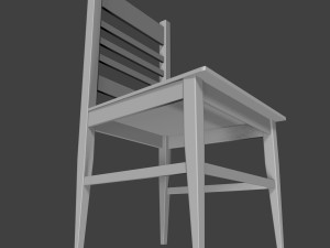 simple chair Modelo 3D