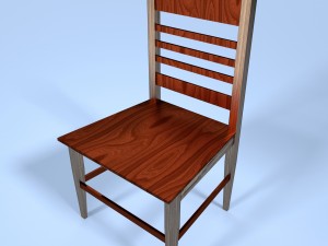 simple chair 3D Model