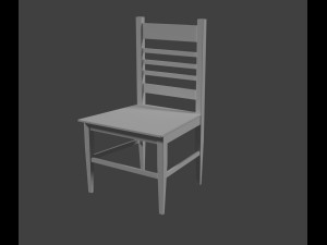 simple chair Modelo 3D