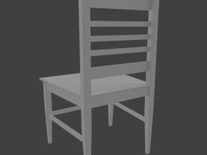 simple chair Modelo 3D
