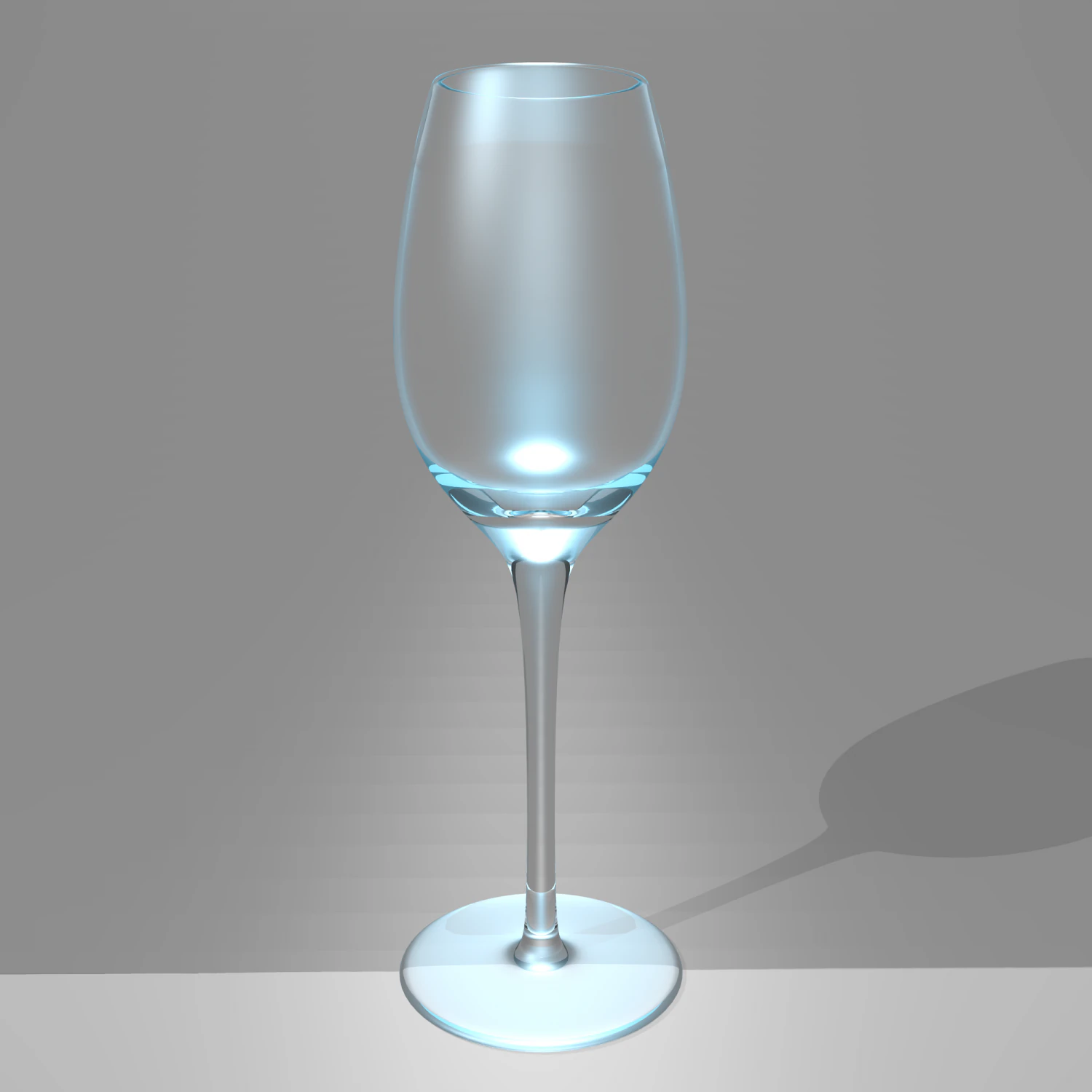 wine glass 3D Model .c4d .max .obj .3ds .fbx .stl .blend