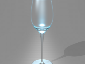 wine glass 3D Model