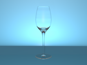 wine glass 3D Model