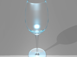 wine glass 3D Model