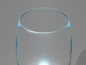 wine glass 3D Model