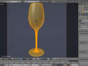 wine glass 3D Model
