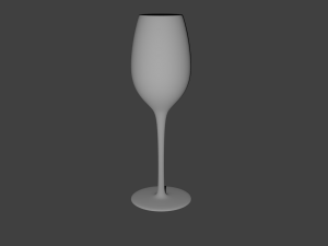wine glass 3D Model