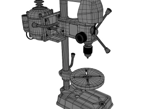 bench drill 3D Model