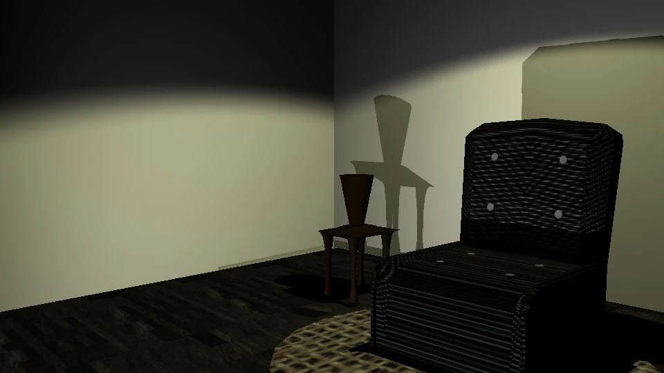 sofa black mesh 3D Model .c4d .max .obj .3ds .fbx .stl .blend 