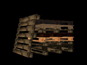 palet sheep wood 3D मॉडल