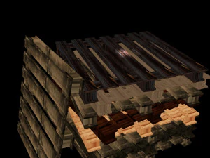 palet sheep wood 3D Model