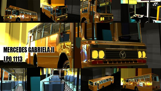mercedes benefits gabriela ii model lpo 1113 3D Model .c4d .max .obj .3ds .fbx .stl .blend 