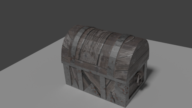rustytreasurechest Modèle 3D .c4d .max .obj .3ds .fbx .stl .blend 
