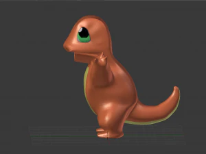 charmander pokemon 3D Model