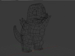 charmander pokemon 3D Model