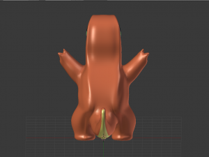 charmander pokemon Modelo 3D