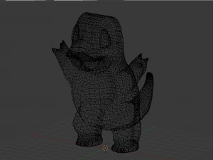 charmander pokemon 3D Model