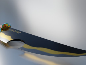 Tengen Uzui Dual Nichirin Blades Demon Slayer 3D 模型