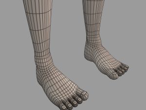 cartoon girl 3Dモデル