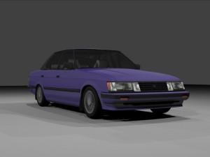 toyota mark 2 3D मॉडल