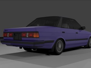 toyota mark 2 3D मॉडल