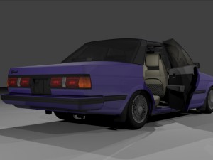 toyota mark 2 3D मॉडल