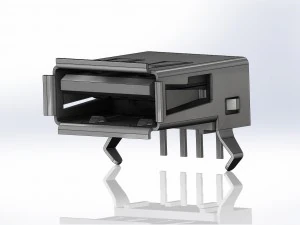 USB20ポート 3Dモデル