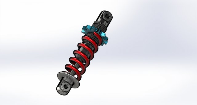 shock absorber Modelo 3D .c4d .max .obj .3ds .fbx .stl .blend 