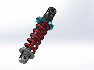 shock absorber Modèle 3D