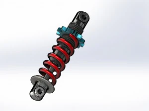 amortecedor Modelo 3D