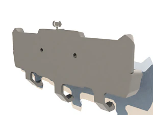 cadilak key ring 3D Print Model