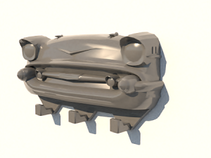 chevy keychain 3D 프린트 모델