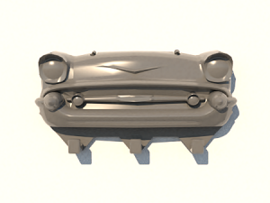 chevy keychain Model Cetak 3D