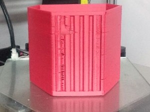 pencil pot photo holder 3D 打印模型