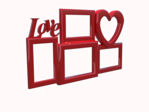 marco de fotos Modelo de impresión 3D