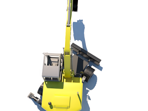 bulldozer 3D Baskı Modeli